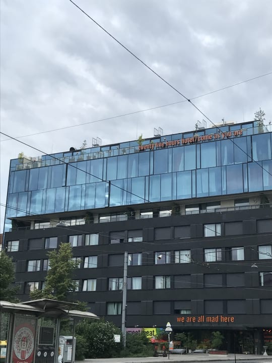Außenansicht 25hours Hotel Wien beim MuseumsQuartier