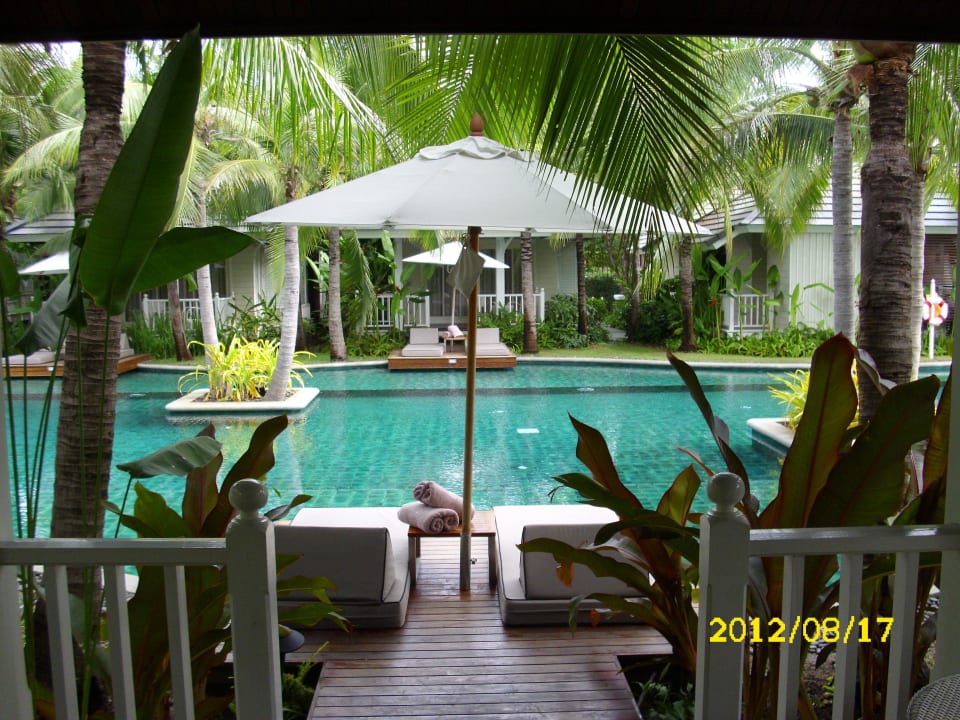 Unsere Terrasse Hotel Rest Detail Hua Hin
