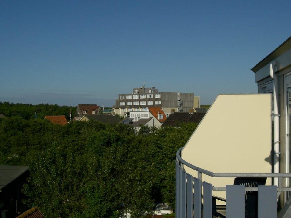 Blick vom Balkon Hotel Tesselhof