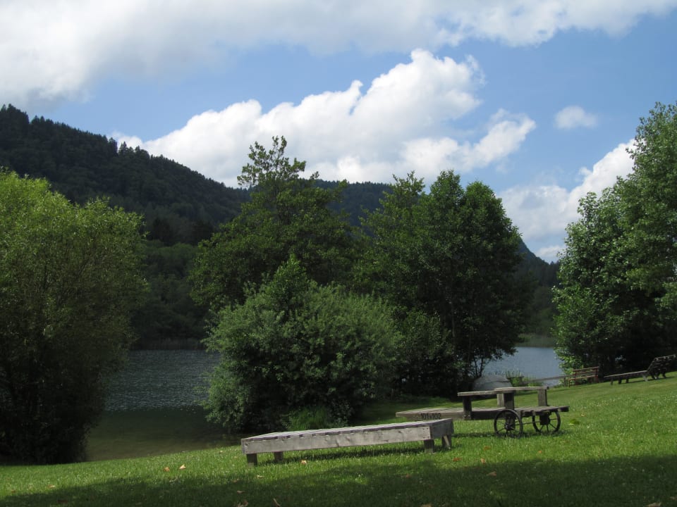Liegewiese am See Familienparadies Reichenhauser