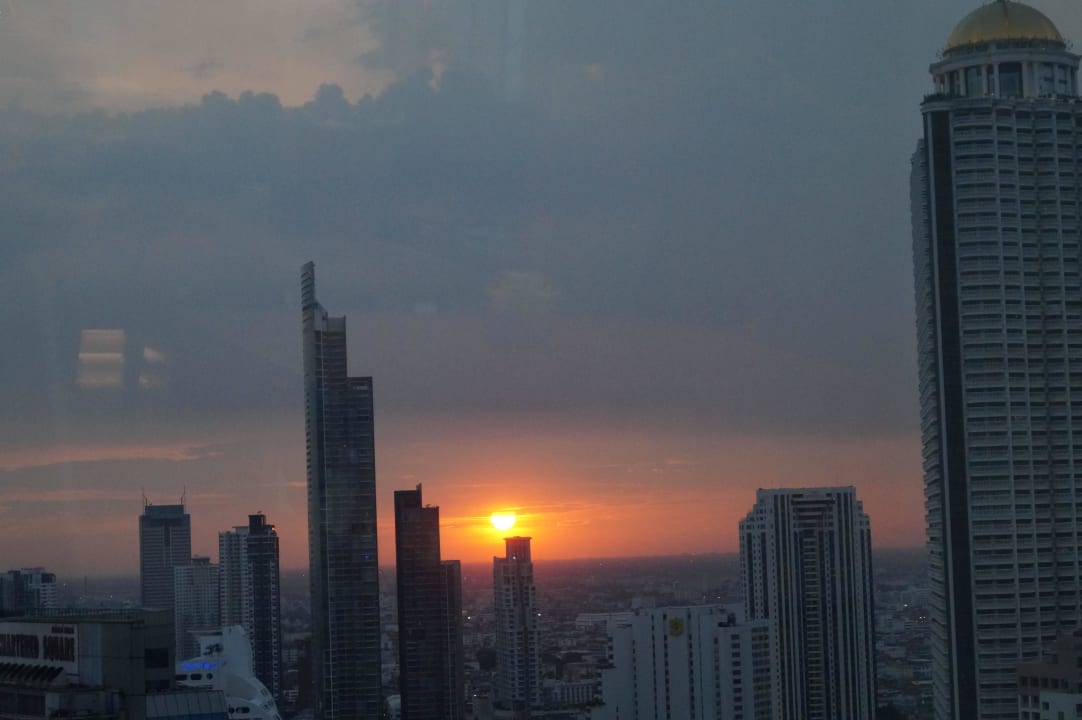 Ausblick von der Executive-Lounge Eastin Grand Hotel Sathorn