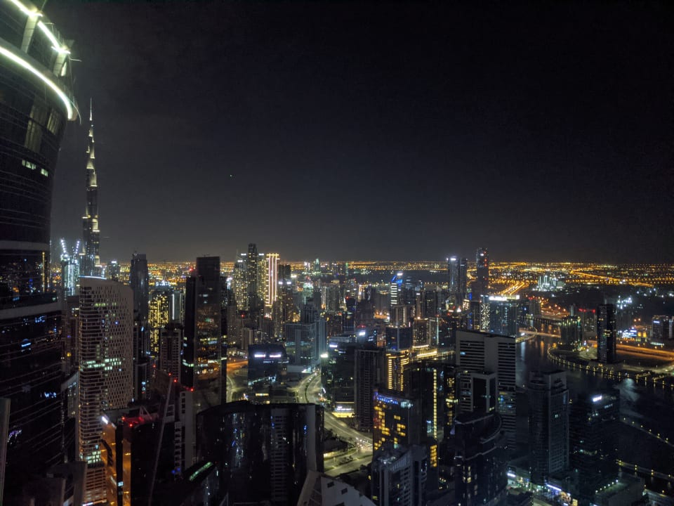 Ausblick JW Marriott Marquis Hotel Dubai