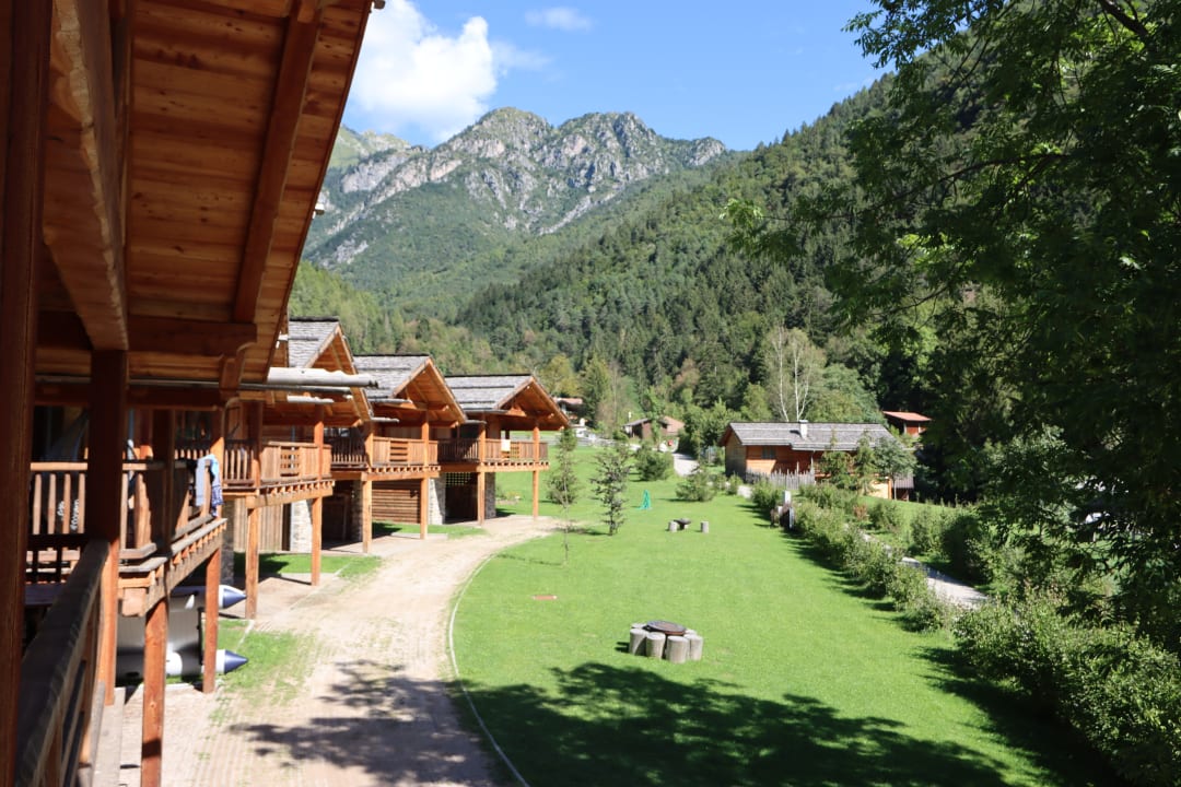 Außenansicht Ledro Mountain Chalets