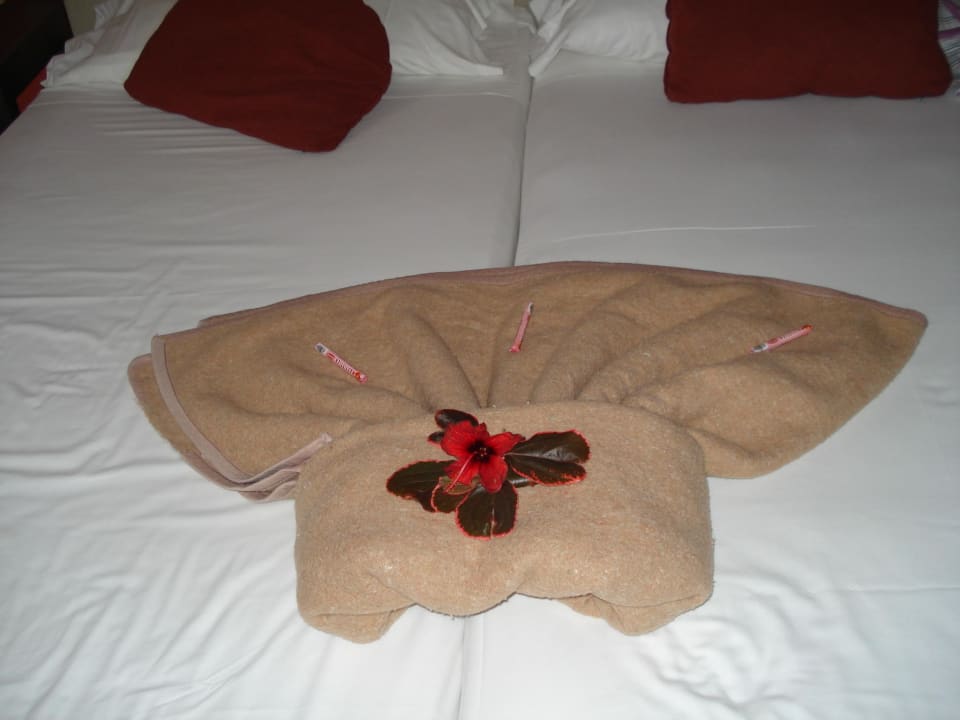 Täglich war das Bett dekoriert SBH Hotel Taro Beach