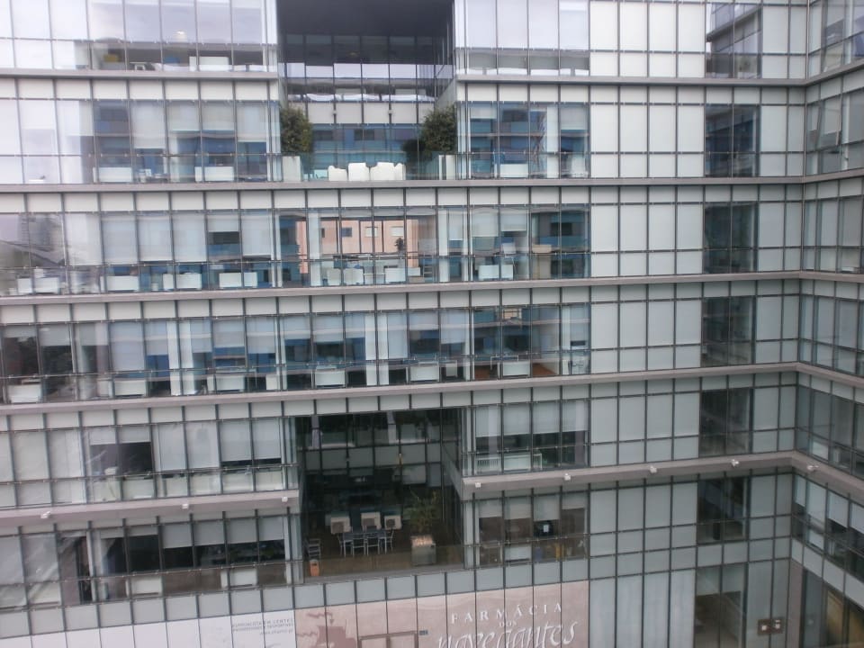 Blick nach vorne Hotel Olissippo Oriente