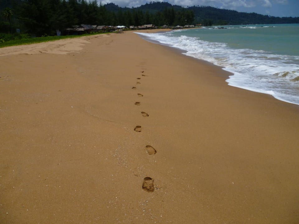 Einsamer Strand La Flora Khao Lak