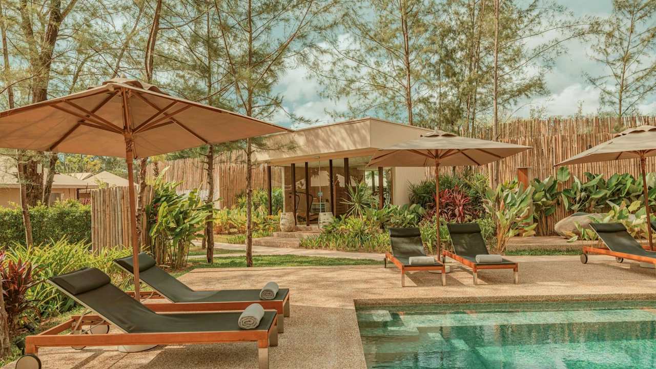 Pool Twinpalms Tented Camp Phuket