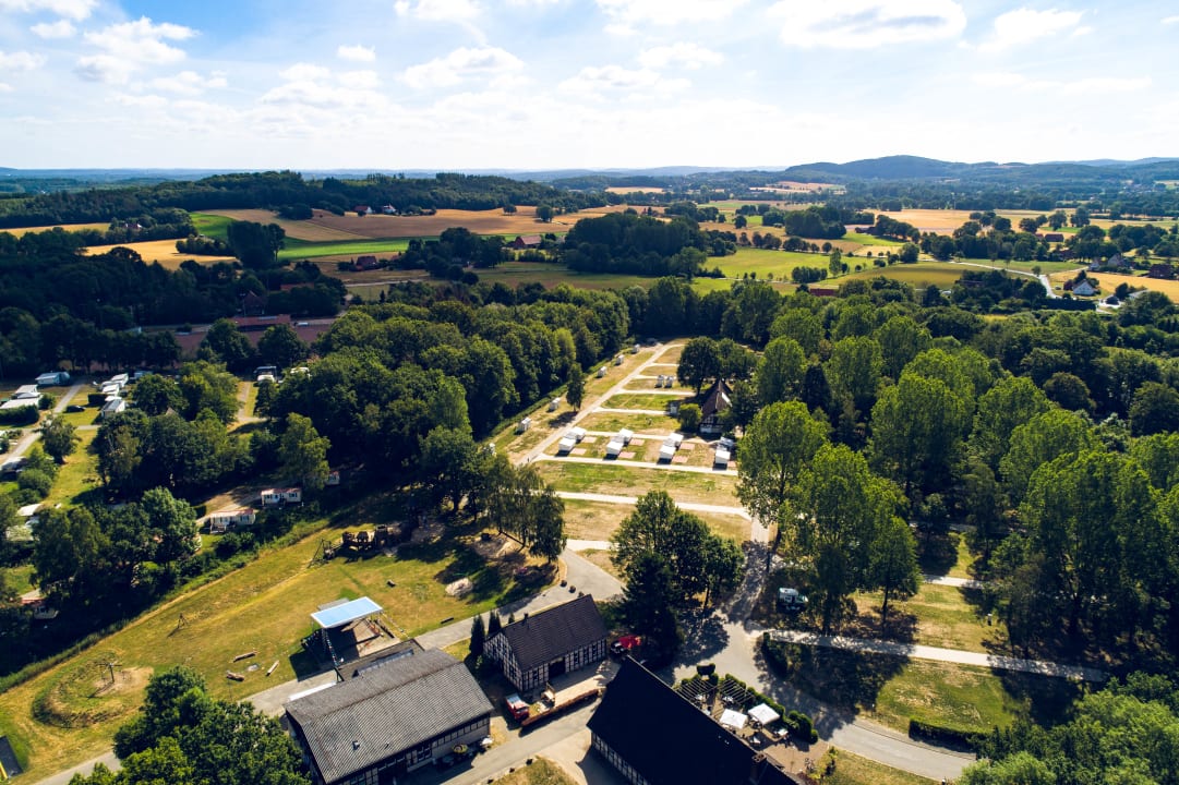 Außenansicht Regenbogen Ferienanlage Tecklenburg