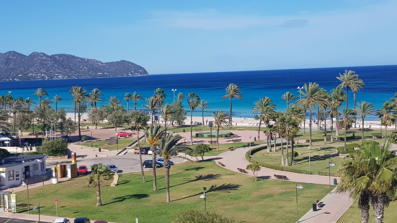 Ausblick Hipotels Cala Millor Park