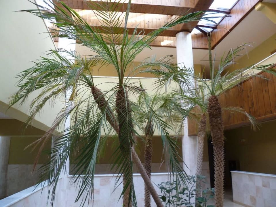 Innenbereich unseres Zimmerblockes Hotel Kalithea Horizon Royal