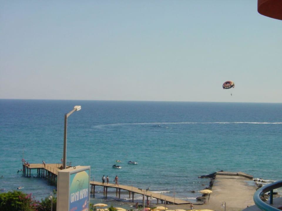 Ausblick vom Balkon Grand Uysal Beach & Spa Hotel