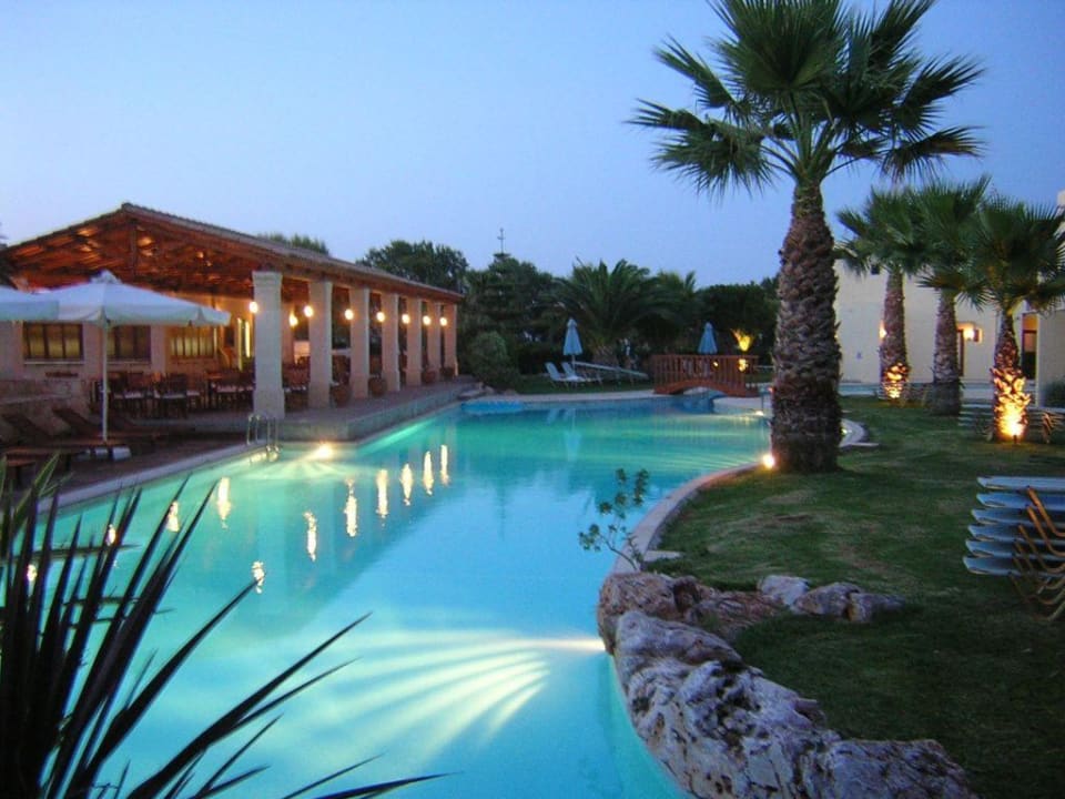 Pool beleuchtet Phãea Cretan Malia