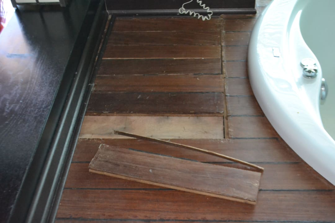 Bodenzustand im Zimmer Siam Elegance Hotels & Spa