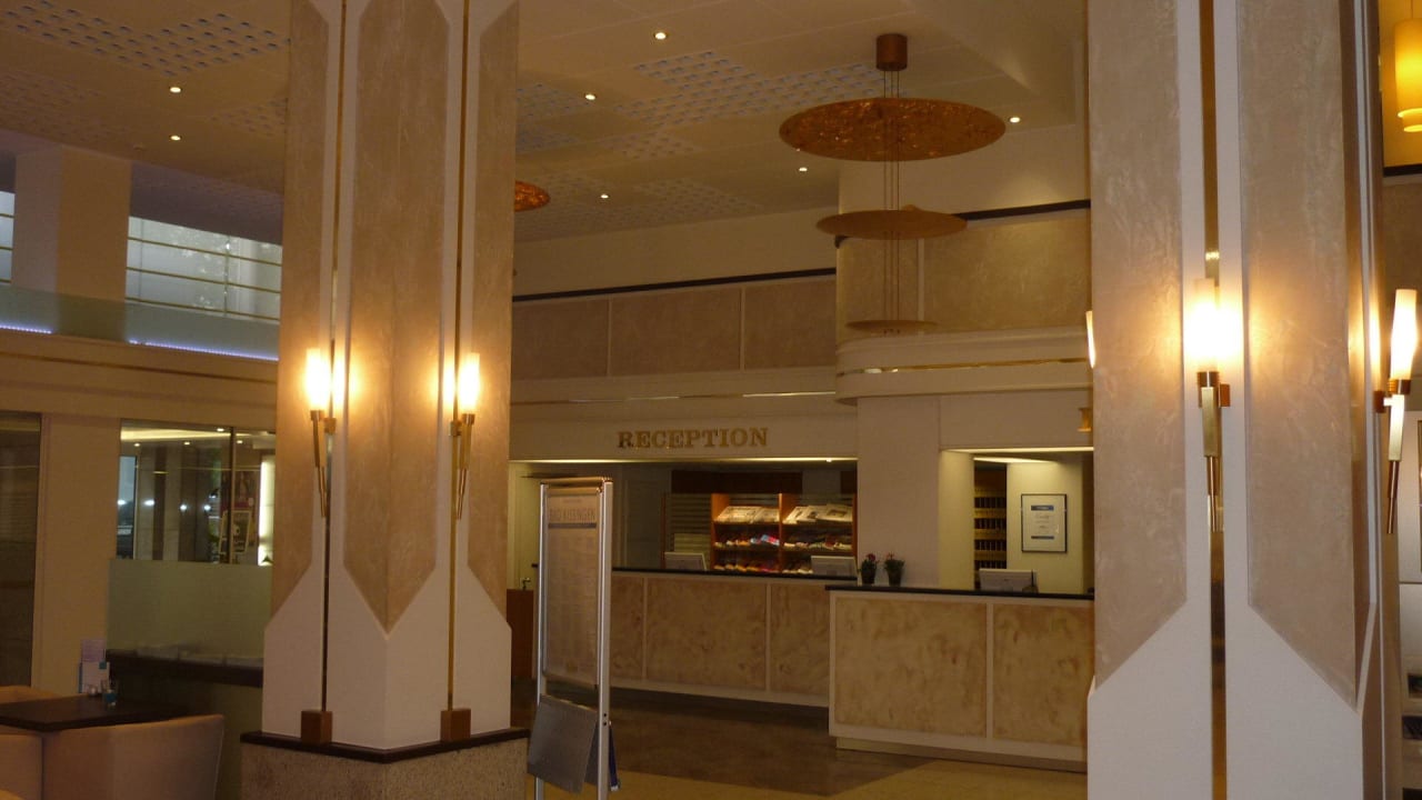 Rezeption mit sehr nettem Personal Hotel Frankenland