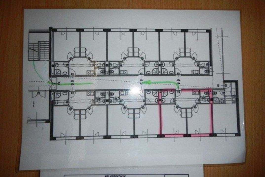 Lageplan & Notausgang City Hostel Corvin