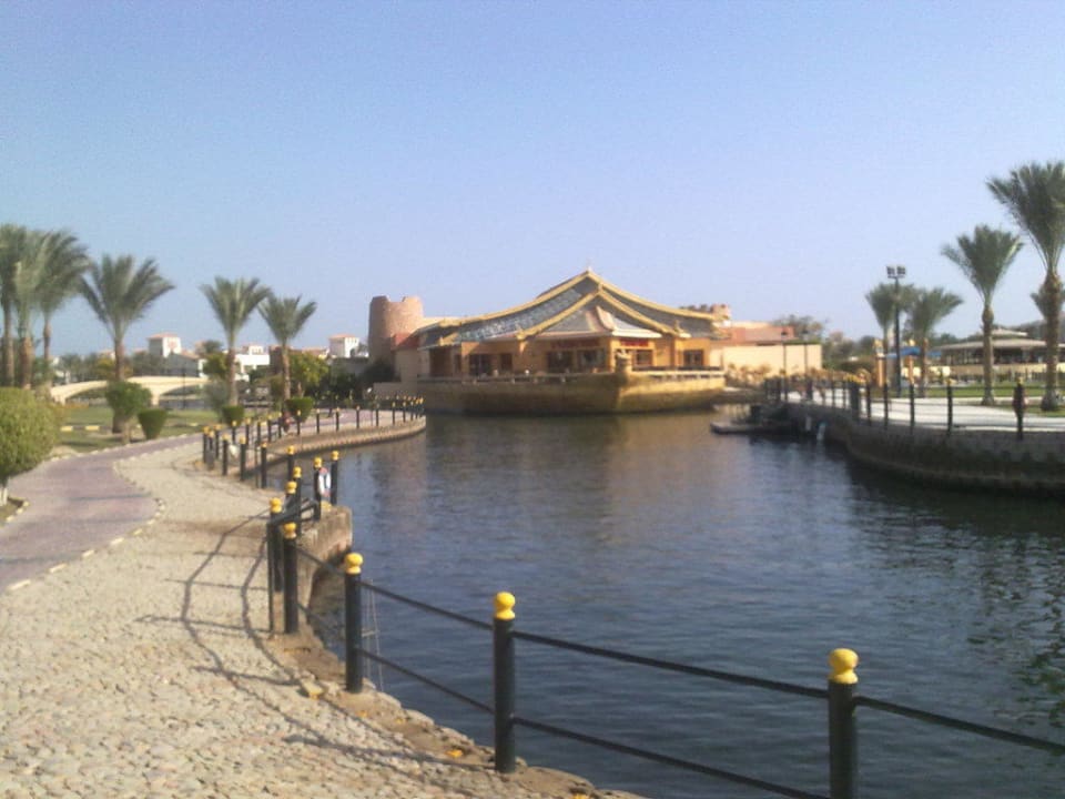 Ausblick auf das Asia-Restaurant Pickalbatros Dana Beach Resort - Hurghada