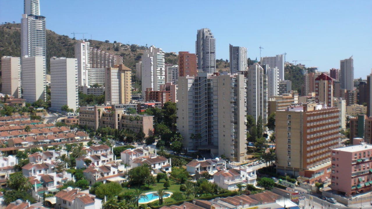 Ausblick vom Zimmer auf Benidorm Melia Benidorm