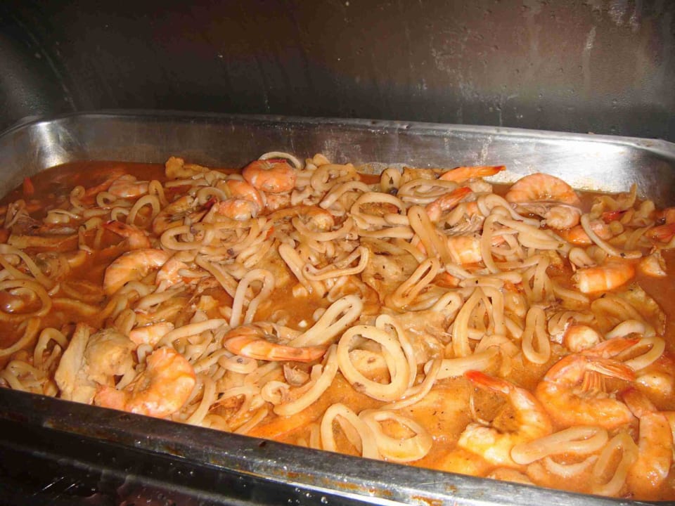 Meeresfrüchte Hotel Islazul Costa Morena