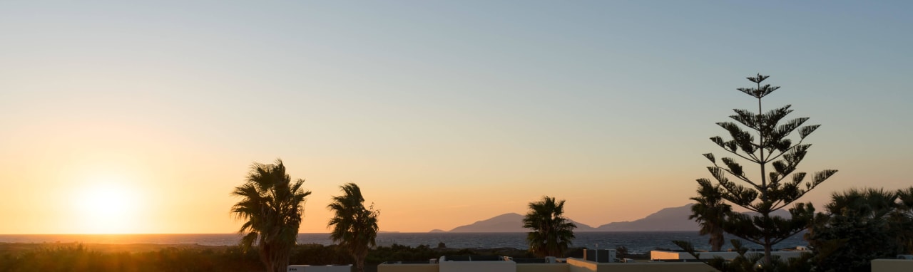 Ausblick aus unserem Zimmer Grecotel Casa Paradiso