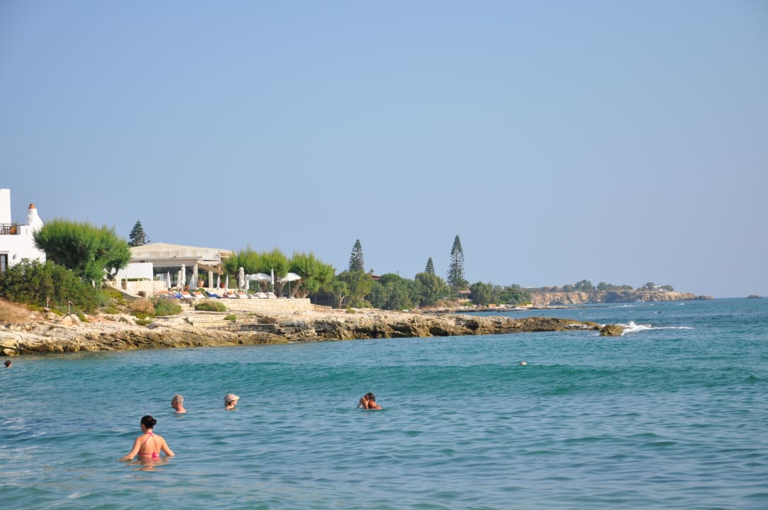 A beautiful beach without waves Creta Maris Resort