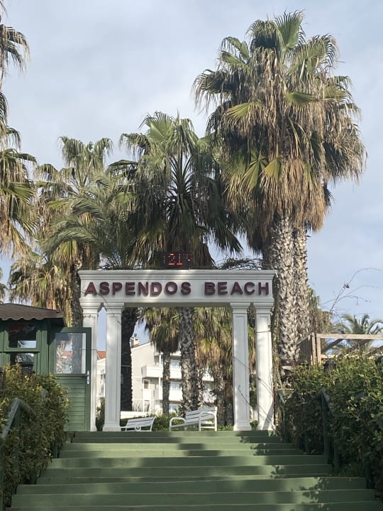 Gartenanlage Trendy Aspendos Beach Hotel