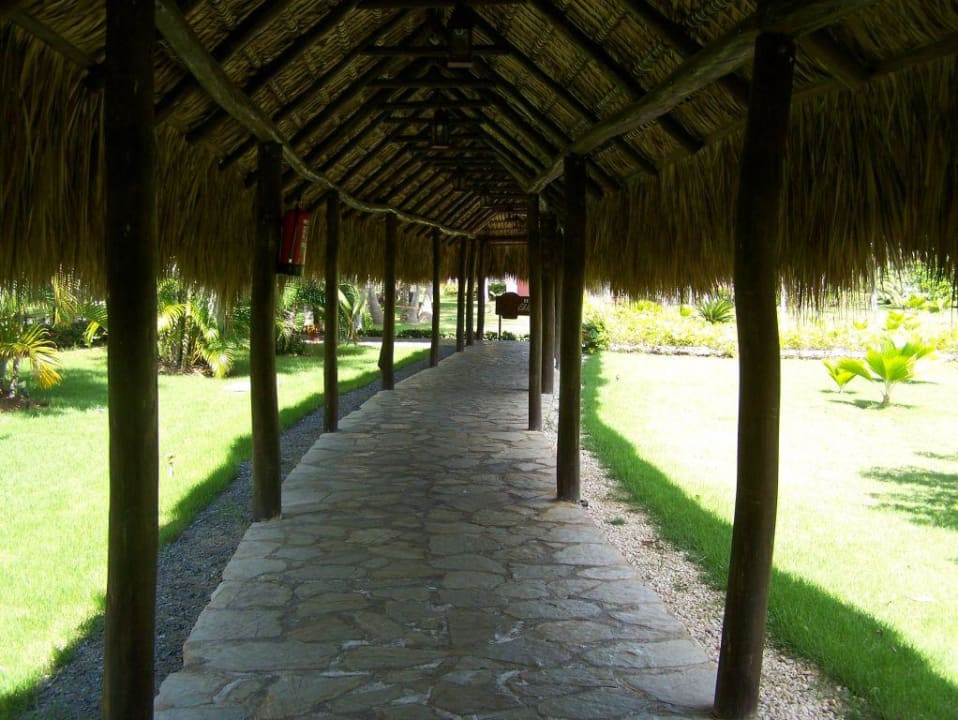 Überdachte Hauptwege Grand Palladium Punta Cana Resort & Spa