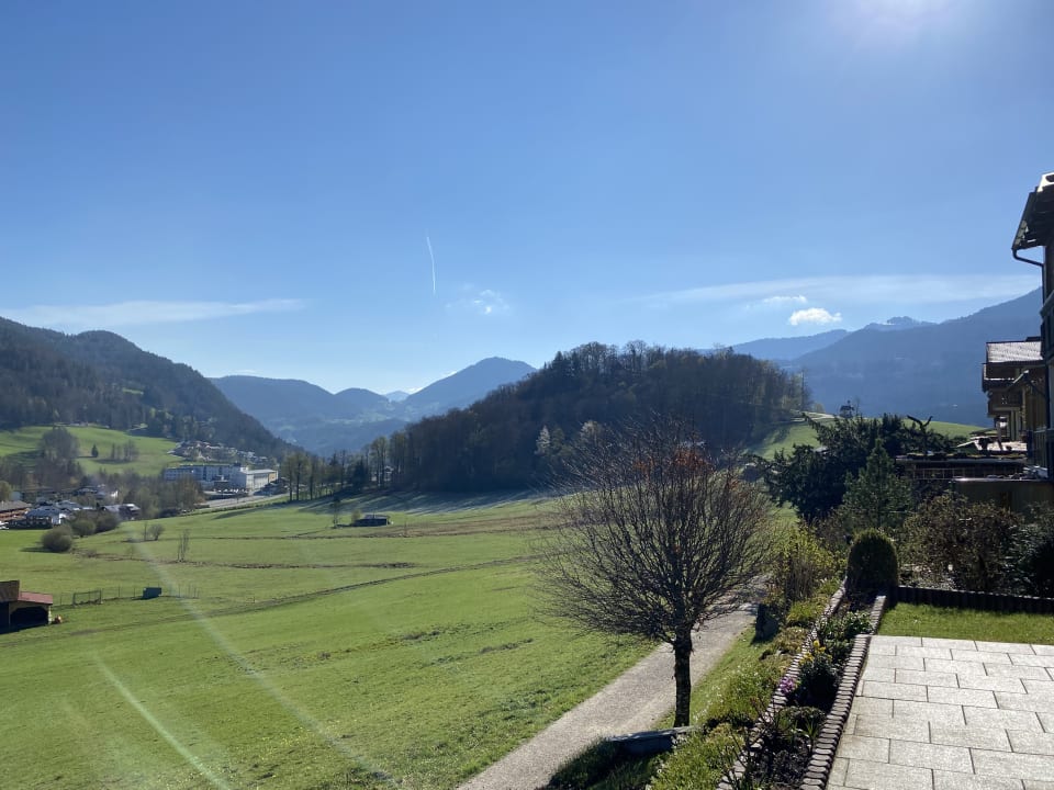 Ausblick Ferienwohnung Bergfrieden