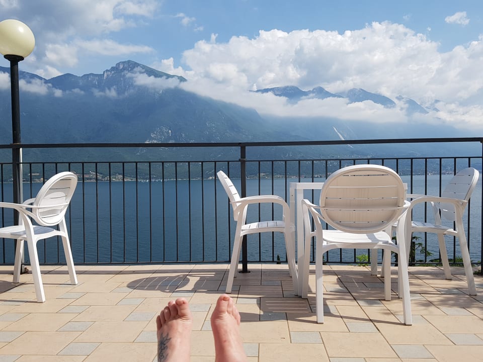 Blick von der Pool Terrasse Villa Dirce