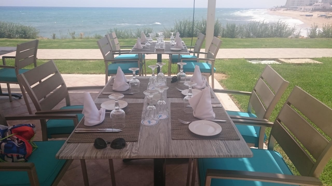 Tolle Aussicht zur Mittagszeit Hotel Bel Azur Thalasso & Bungalows