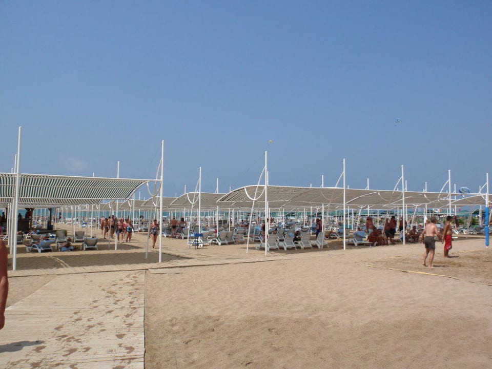 Strand vom Hotel aus Sunis Kumköy Beach Resort Hotel & Spa