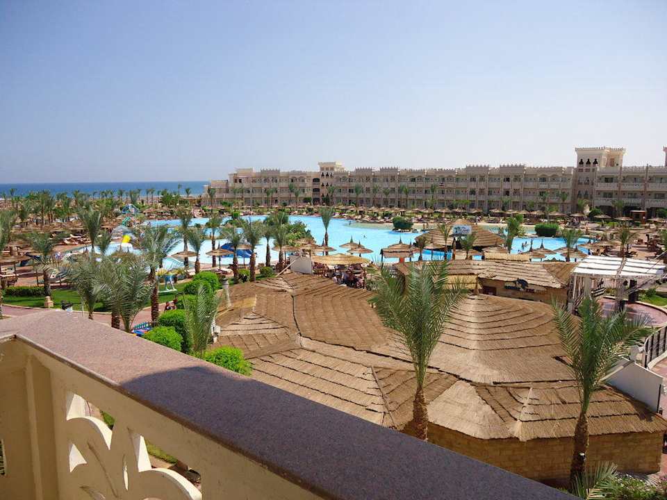 Ausblick von unserem Zimmer Pickalbatros Palace Resort