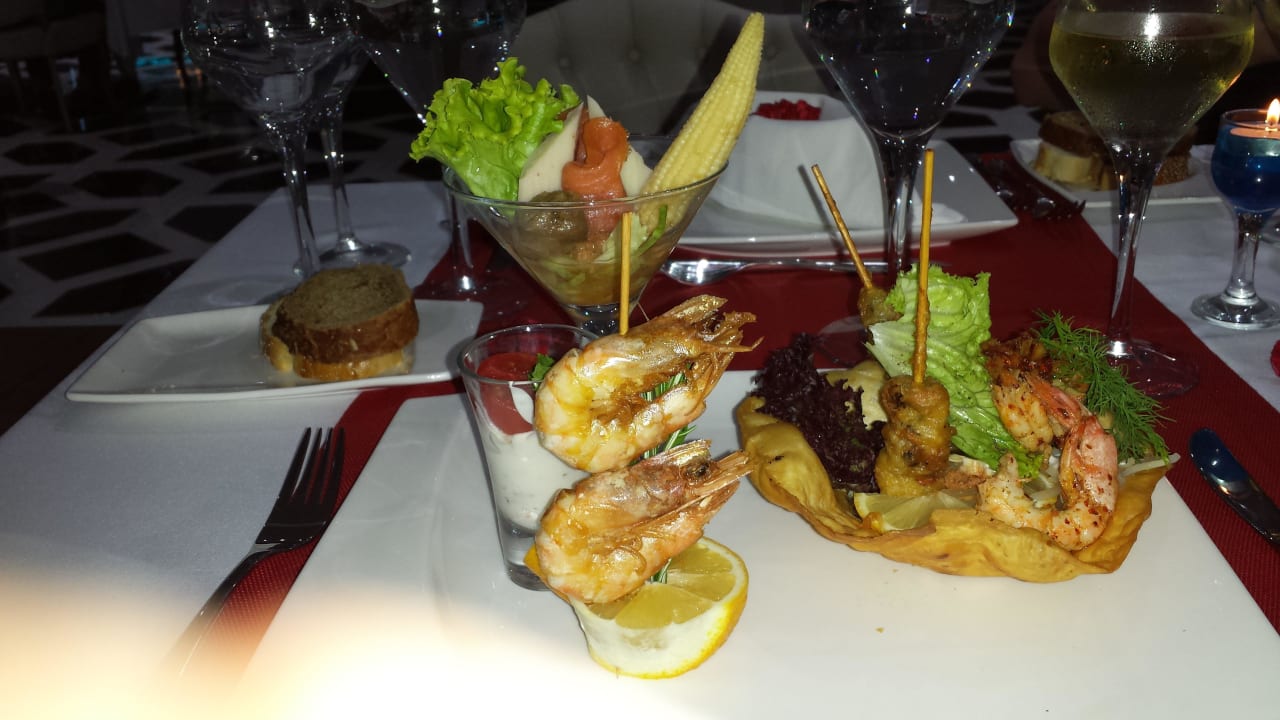 Scampie und Muscheln Sultan of Dreams Hotel & Spa