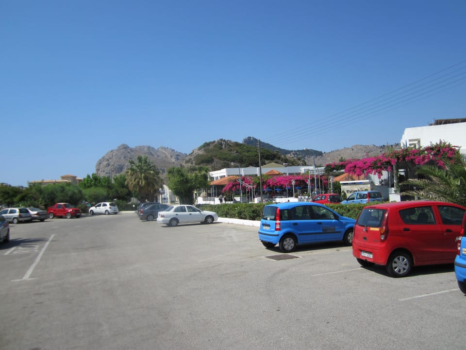 Vom Eingang Leonardo Kolymbia Resort - Rhodes