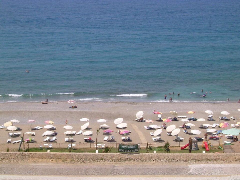 Strandbereich vom Hotel Happy Elegance Prestige Alanya