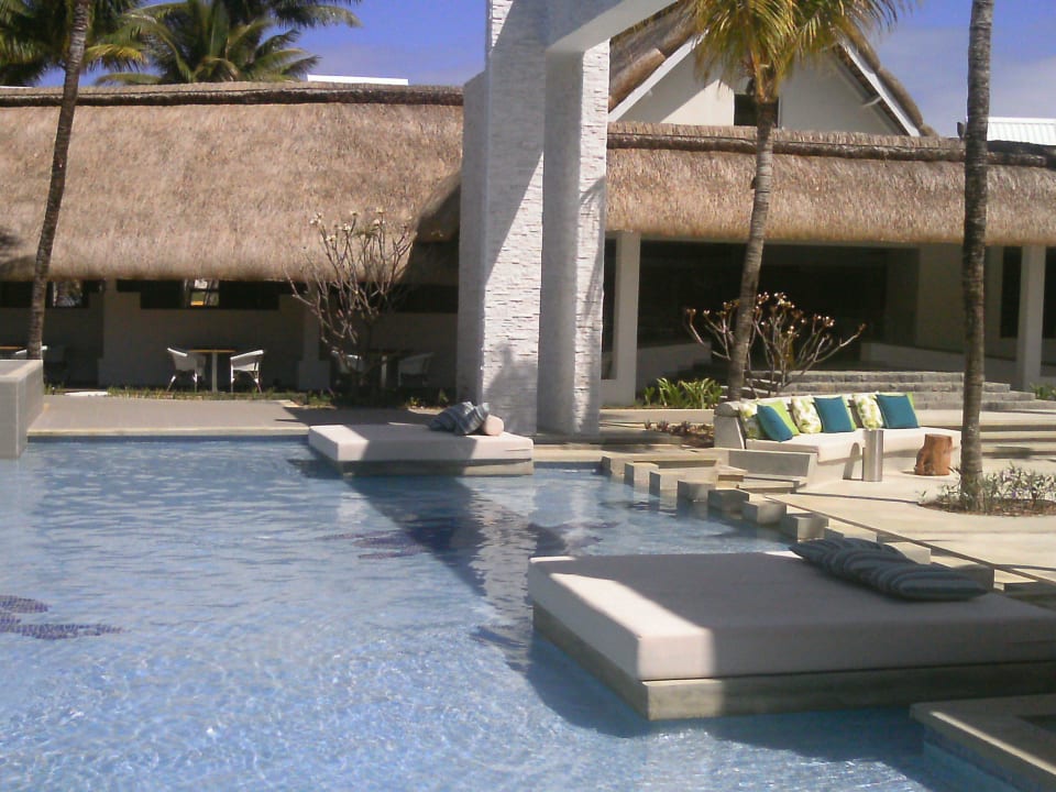Ruhezone im Pool Ambre Mauritius