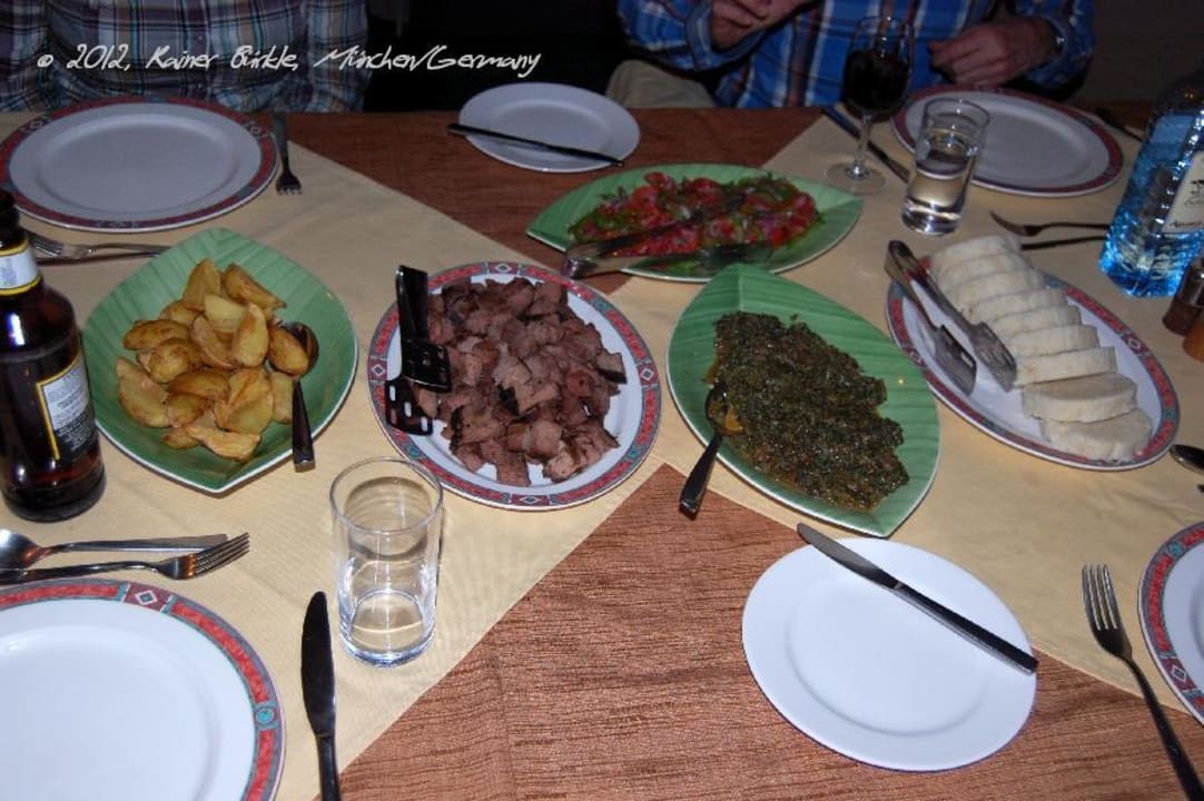 Essen im Entim Camp in der Maasai Mara Entim Masai Mara Camp