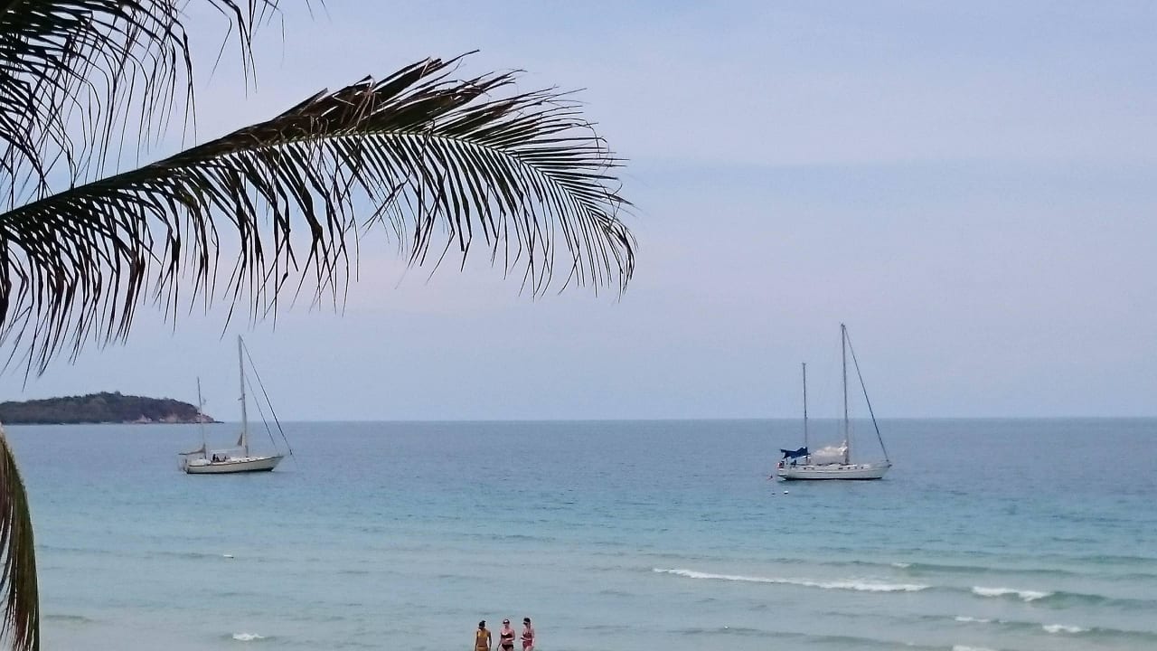 Beim Frühstück  Banana Fan Sea Resort