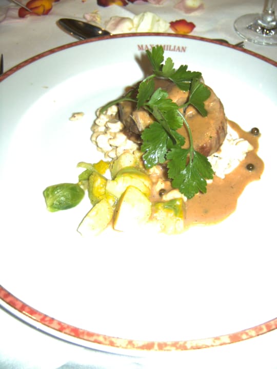 Hauptgericht Hotel Maximilian Bad Griesbach