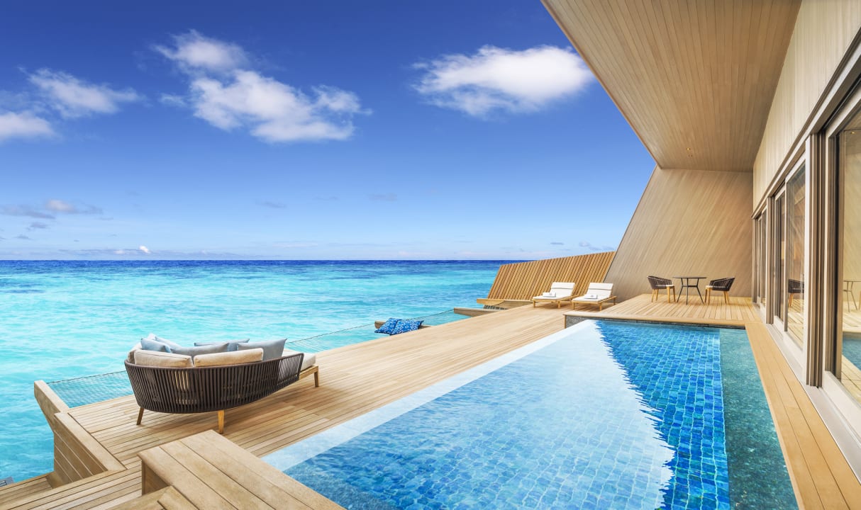 Ausblick The St. Regis Maldives Vommuli Resort