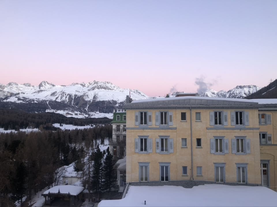 Ausblick Hotel Saratz