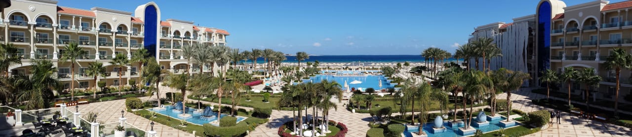 Aussicht aus der Terrasse Premier Le Reve Hotel & Spa