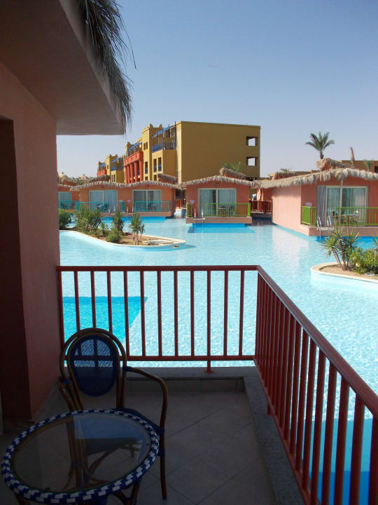 Ausblick von der Terrasse Hotel Titanic Palace