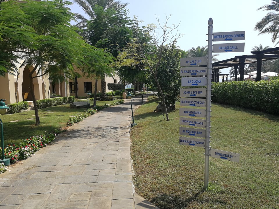 Gartenanlage Miramar Al Aqah Beach Resort