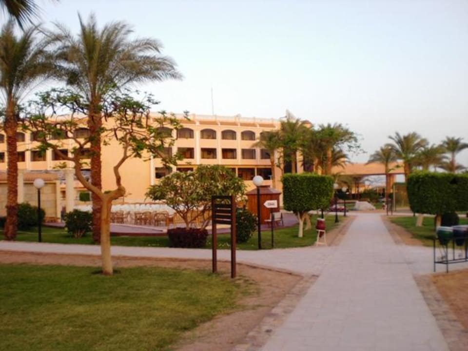 Anlage Gartenseite Beach Albatros Resort