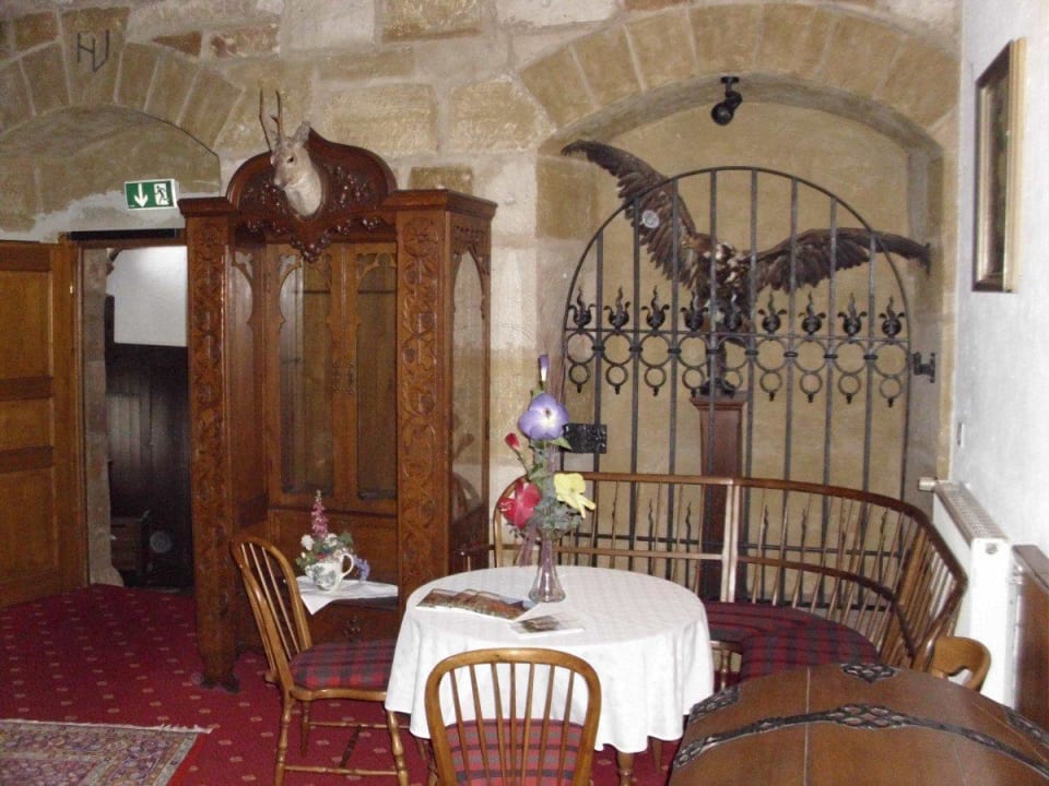 Innenansicht Hotel Burg Colmberg