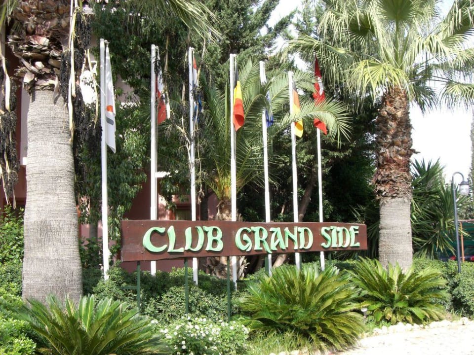 Eingangsbereich der Club-Anlage Club Grand Side