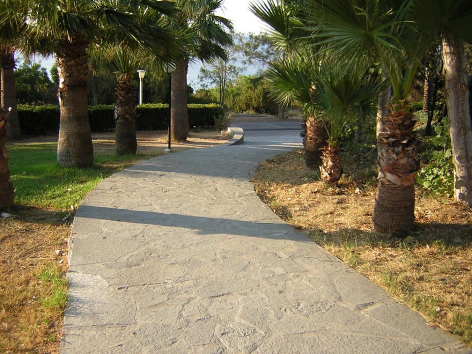 Weg zum Strand Rodos Princess Beach Hotel & Spa