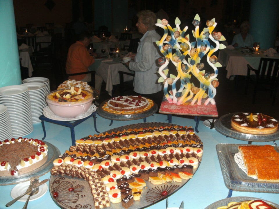 Nachtisch beim Abendessen Giftun Azur Resort