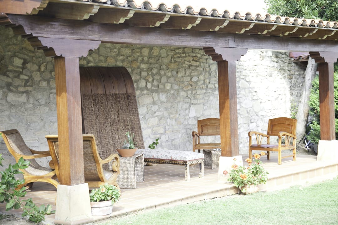 Jardín Hotel Posada La Casona de Los Güelitos