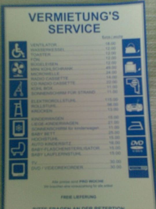 Zubuchbare Leistungen Globales Bouganvilla